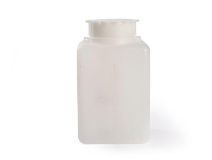 Širokohrdlé fľaše s obdĺžnikovým dnom, 25 ml - 2000 ml (Objem 2000 ml)