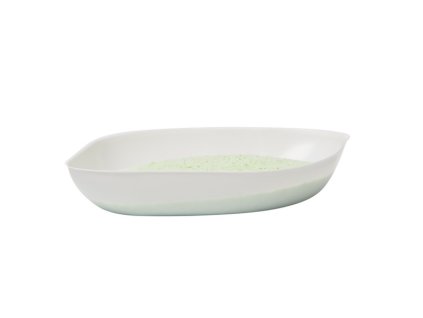 Navažovačky diamantového tvaru z PS, biele; Labsolute; 500 ks (Objem 100 ml)