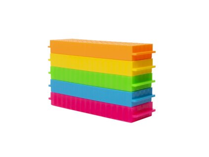 Stojan na mikro skúmavky LABSOLUTE® SMART, 80 jamiek, PP (Farba Ružová)