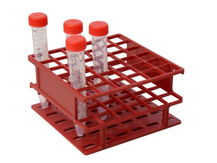 Stojan na 15 ml centrifugačné skúmavky LABSOLUTE® SMART, 6 × 6 jamiek, PA (Farba Žltý)