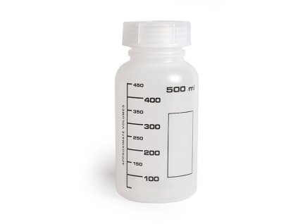 PP širokohrdlá fľaša s GL thread , graduovaná, 50 ml - 2000 ml (Objem 2000 ml)
