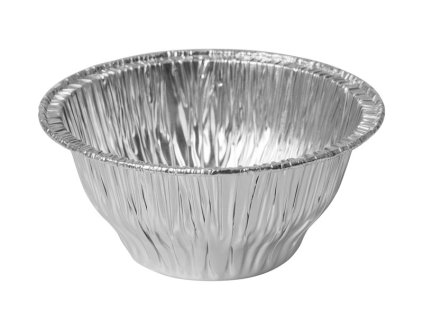 Hliníková miska 280 ml, zvlnené steny, Ø 114/58 mm, výška 50 mm, 50 ks I LABSOLUTE