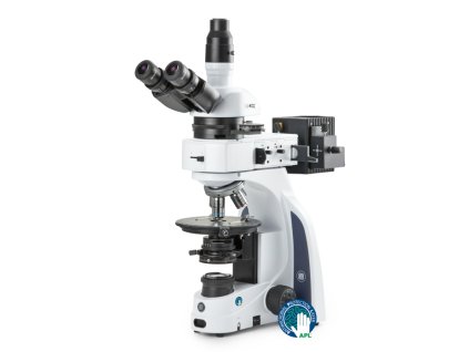 Polarizačný mikroskop iScope IS.1052-PLPOLi pre polarizačné merania | Euromex (Typ mikroskopu Trinokulár)