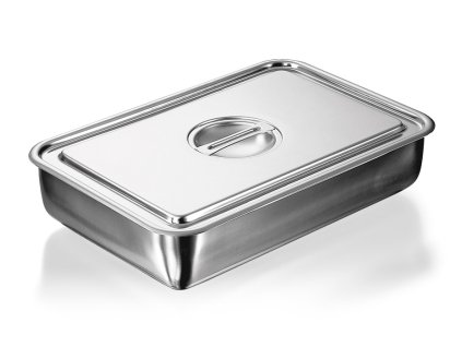 Kufrík na nástroje – nerezový, so zaoblenými rohmi (Variant 4751)