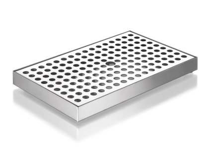 Odkvapová miska – nerezová, s vyberateľnou mriežkou (Variant 4784)