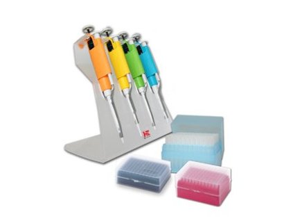 81 set 4 pipiet optipette pipety op10 op20 op200 a op1000 farebna verzia