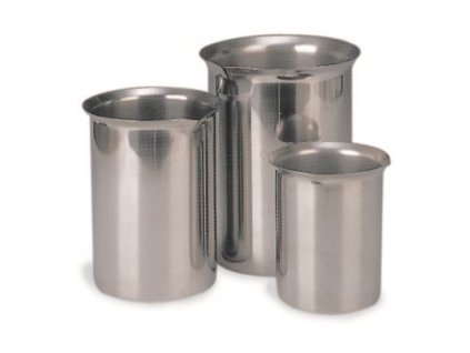 Kadička bez výlevky, 2000 ml, nerezová oceľ (Objem / Veľkosť 2000 ml)