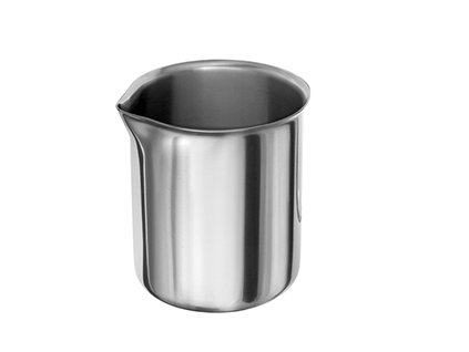 Kadička s výlevkou a uchom, 1000 ml, nerezová oceľ (Objem / Veľkosť 1000 ml)