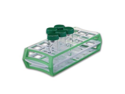 18-miestny Starrack Multi – modulový stojan na skúmavky | StarLab (Farba Žltý)