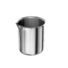 Kadička s výlevkou a uchom, 1000 ml, nerezová oceľ (Objem / Veľkosť 1000 ml)