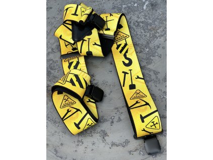 Bombastický široký kšandy kutilský (Velikost Unisex)