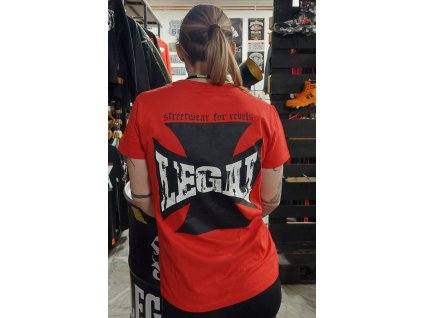 Legal Life dámské triko Maltézák Red (Velikost S)