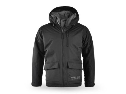 Pánská Thor Steinar Bunda Breitengrad schwarz (Velikost 4XL)