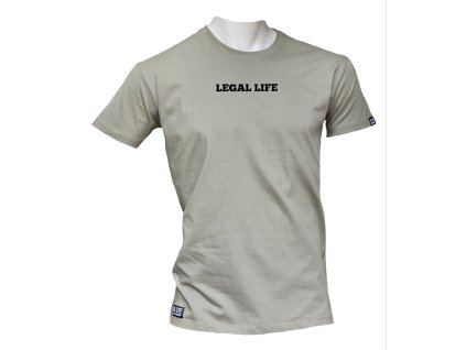 Pánské triko LEGAL LIFE Basic LA Olive (Velikost L)