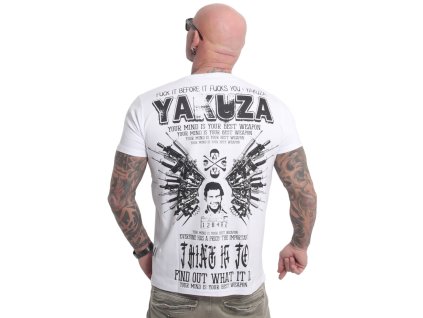 Pánské triko Yakuza prototyp 30328 white (Velikost S)