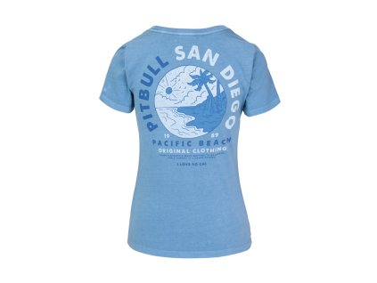 pitbull west coast damske triko planet surf modre xs