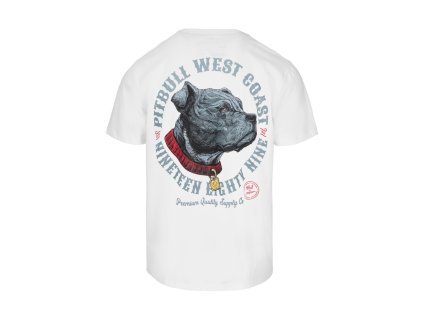 pitbull west coast panske triko strenght respect bile s