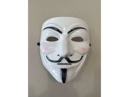 Plastová maska Anonymous (Velikost Unisex)