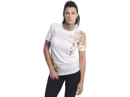 Dámské triko Yakuza Grenade Urban GSB 22135 white (Velikost L)
