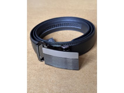Pásek z eko kůže Diamond black (Velikost Unisex)