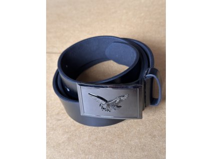 Pásek z eko kůže Eagle black (Velikost Délka 105cm)