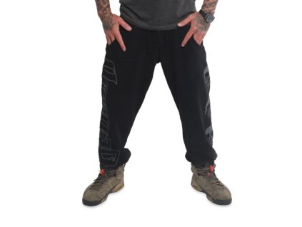 Pánské tepláky Yakuza NOGGIN LOOSE JOB 22058 black (Velikost M)