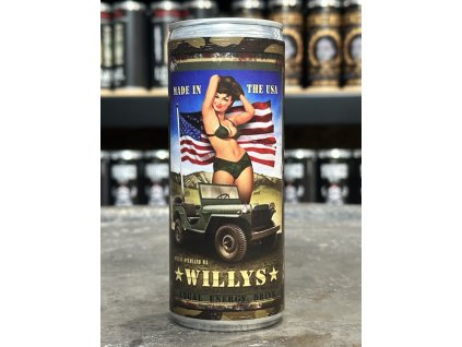 Energy drink JEEP WILLYS 250ml (Příchuť Standard)