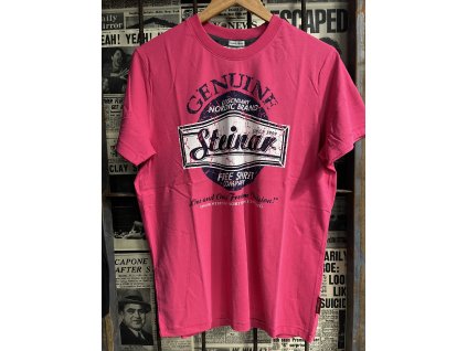 Pánské triko Thor Steinar Genuie granate (Velikost 3XL)