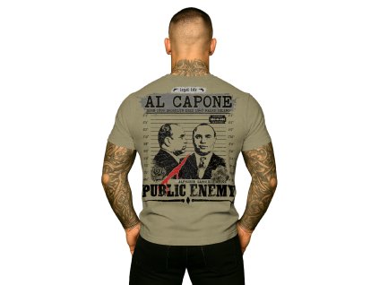 Capone khaki back