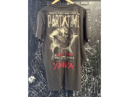Pánské triko Yakuza Party Time 15025 turkish coffee (Velikost 3XL)