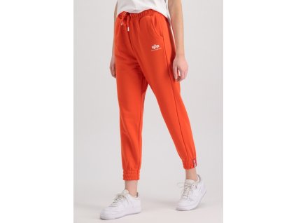 Dámské tepláky Alpha Industries Basic Small Logo atomic red 116051 (Velikost S)