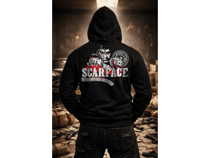 Scarface Black Back Hoodie