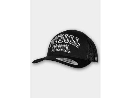 pitbull west coast ksiltovka snapback so cal retro trucker cernocerna