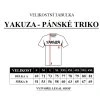Pánské triko Yakuza Deep Down V02 Regular 26046 black (Velikost 4XL)