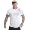 Pánské triko Yakuza Grenade TSB 22016 white (Velikost 6XL)