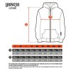 sizing chart men ziphoodie 202502