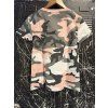 Dámské triko Alpha Industries grey pink camo 196052 (Velikost S)