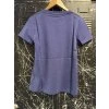 Dámské triko Alpha Industries New Basic Big Logo night purple 196051 (Velikost L)