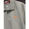 Pánské triko Alpha Industries Basic Small Logo frost green 106600 (Velikost 3XL)