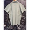Pánské triko Alpha Industries Basic Small Logo frost green 106600 (Velikost 3XL)
