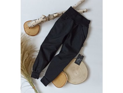 Softshellové kalhoty BLACK