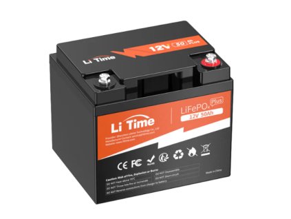 LiTime LiFePO4 baterie 12v 50Ah