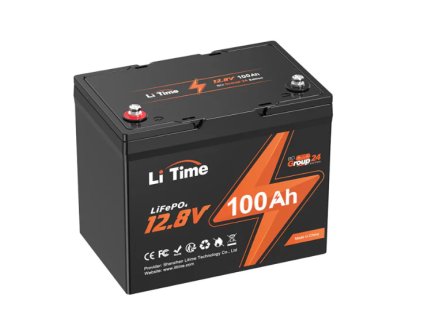 LiTime LiFePO4 baterie 12v 100Ah Group24