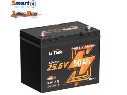 LiTime LiFePO4 baterie 24v 25Ah