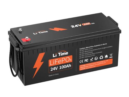 LiTime LiFePO4 baterie 24V 100Ah