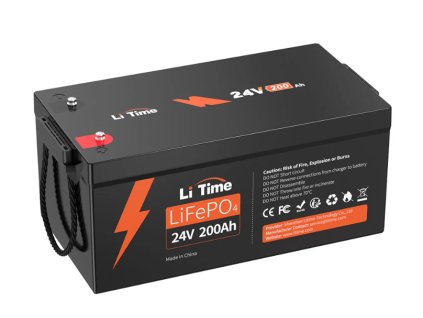 LiTime LiFePO4 baterie 24V 200Ah