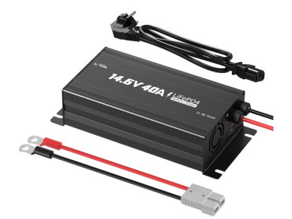 LiTime 14,6V 40A LiFePO4 nabíječka pro pevnou montáž