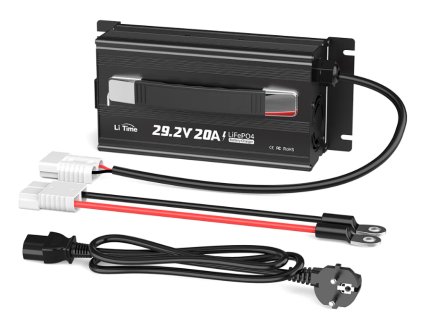 LiTime 29,2V 20A nabíječka pro 24V LiFePO4 baterie