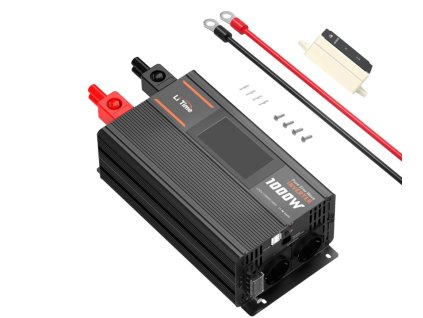 LiTime Měnič 1000W  12VDC na 230VAC