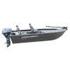 Powerboat 420 Tiller – hliníková rybářská loď černá